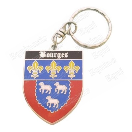 Porte-clefs régional – Blason Bourges