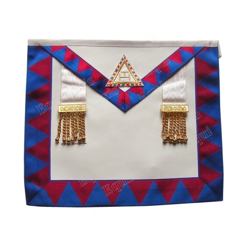 Tablier maçonnique en simili-cuir – Arche Royale Domatique – Compagnon