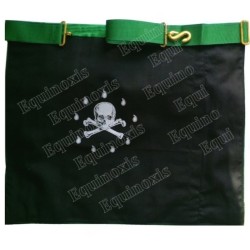 Tablier maçonnique en faux cuir – Rite de Cerneau – VMI
