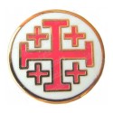 Pin\'s maçonnique – Croix de St-Jean de Jérusalem