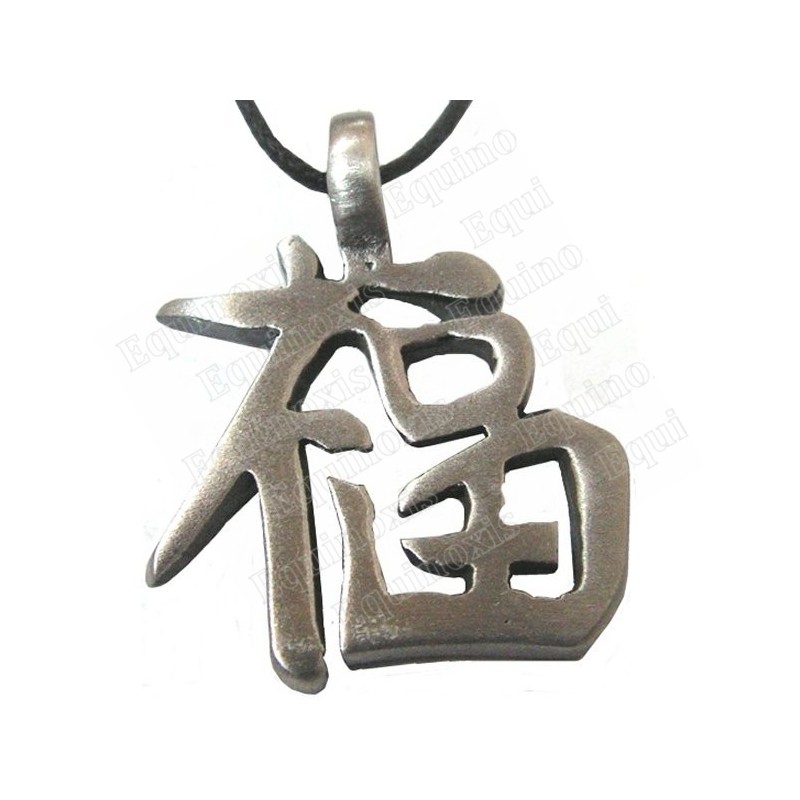 Pendentif Feng-Shui – Pendentif idéogramme chinois – Bonheur