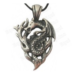 Pendentif Feng-Shui – Dragon élémental – Bois