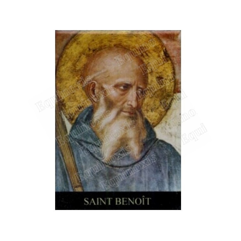 Magnet chrétien – Saint Benoît