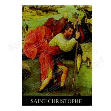 Magnet chrétien – Saint Christophe
