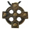 Pendentif celtique – Croix celtique 2 – Bronze antique