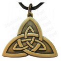 Pendentif celtique – Triquetta – Bronze antique