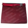 Tablier maçonnique en simili-cuir – La Marque – Maître