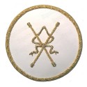 Badge / Macaron GLNF – Grande tenue nationale – Grand Directeur des Cérémonies – Brodé main