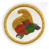 Badge / Macaron GLNF – Grande tenue nationale – Grand Intendant – Brodé main