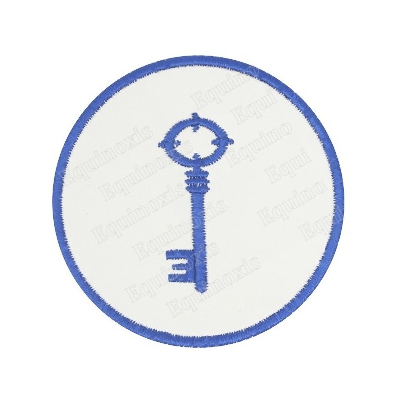 Badge / Macaron GLNF – Petite tenue nationale – Grand Trésorier – Brodé machine