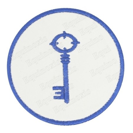 Badge / Macaron GLNF – Petite tenue nationale – Grand Trésorier – Brodé machine
